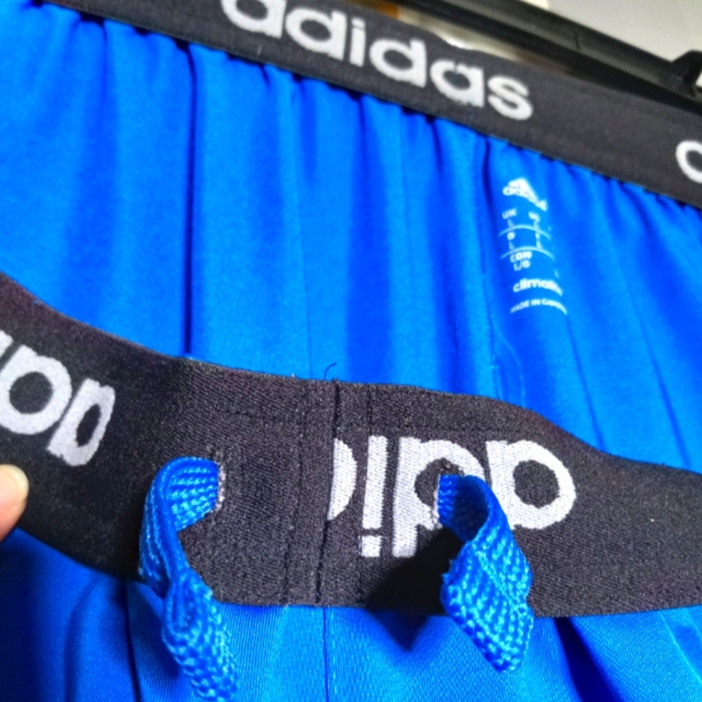 ADIDAS Climalite Men's Shorts size L indigo blue color. - Picture 8 of 8